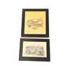 Image 1 : Group of 2 Edward Goodall Wooden Art Plaques (Assorted Sizes)