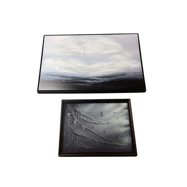 Group of 2 Framed Art Pieces (Assorted Sizes)