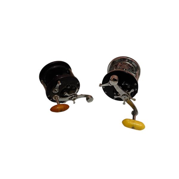 Lot of 2 Fishing Reels (Penn No.65 Long Beach and No.285 Delmar)