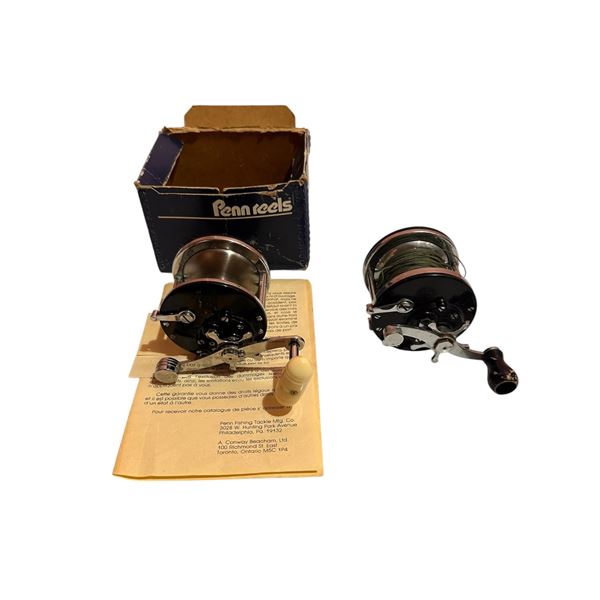 Lot of 2 Fishing Reels (Penn Corronado and Penn 60 Long Beach w/ Box)