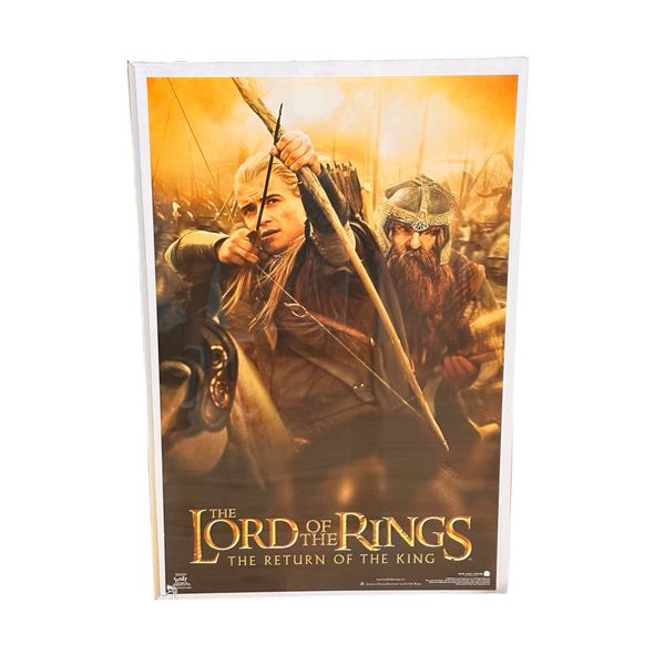 Lord of The Rings The Return of The King Movie Poster (Aprox 36" x 24") Plexi Glass Front w/ Backing