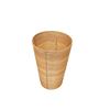 Image 1 : Bamboo Wooden Basket (Aprox 21" Tall x 14" Wide)