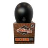 Image 3 : New WSB Sick Lid Retro Style Open Faced Helmet (Matte Black) - Size : XS