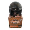 Image 4 : New WSB Sick Lid Retro Style Open Faced Helmet (Matte Black) - Size : XS