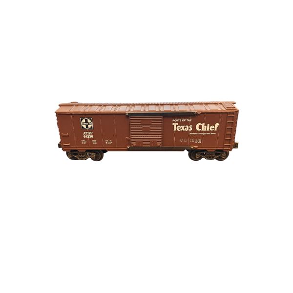 K-Line Trains O/O27 Gauge K-64236 Santa Fe "Texas Chief" #6 Map Series Classic Box Car