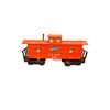 Image 1 : K-Line Trains O/O27 Gauge K-6137 Chicago & Northwestern Lighted Caboose