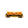Image 1 : K-Line Trains O/O27 Gauge K-6528 Railgon Gondola with Crates