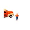 Image 4 : Lionel Trains X Eastwood Automobilia Model: Chevrolet C3100 Pick Up Truck With Oil Drums, Railroad C