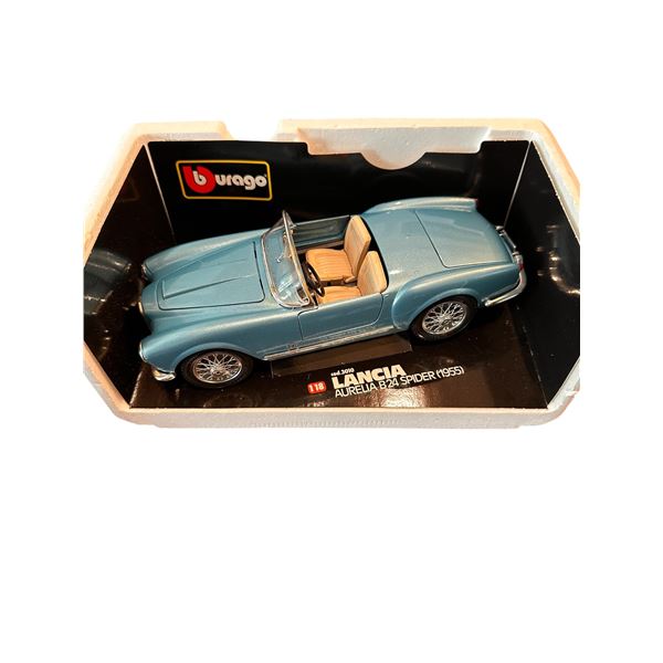 Burago Diamonds Metal Die Cast Car 1/18 Lancia Aurelia B24 Spider (1955) (cod.3010)