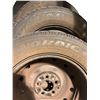 Image 5 : Group of 4 Goodyear Nordic M+S P205/60R16 Tires w/ Rims