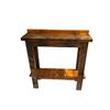 Image 1 : Rustic Wooden Console Table with Shelf (Aprox 36" Wide x 38.5" Tall x 11" Deep)
