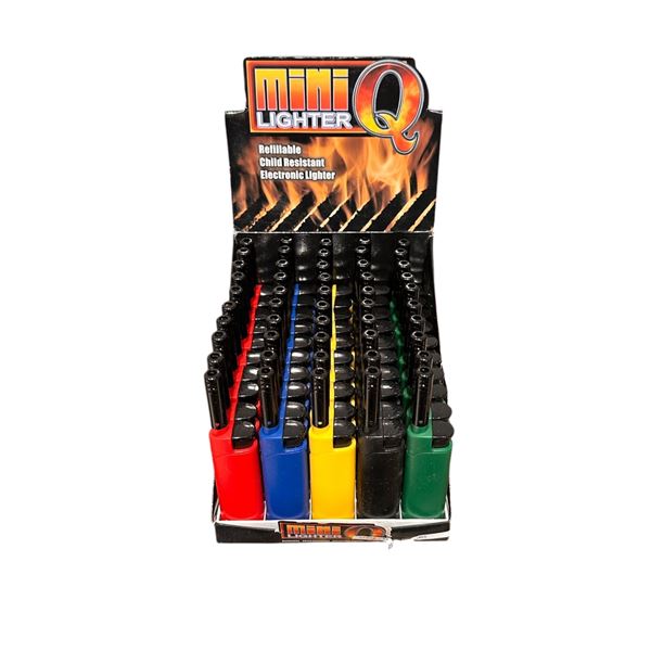 Group of 50 Mini Q Lighters