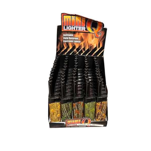 Group of 50 Mini Q Lighters