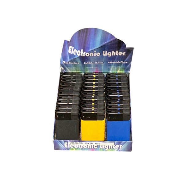 Group of 30 Refillable Click Lighters