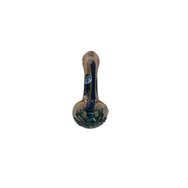 New Crush USA Hand Made Colourful Frog Pipe (Retail: $59.99)