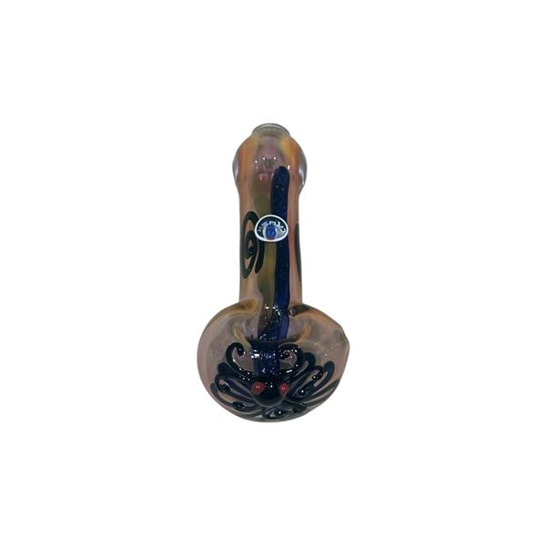 New Crush USA Hand Made Colourful Spider Pipe (Retail: $59.99)