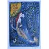 Wedding Lithograph by Marc Chagall