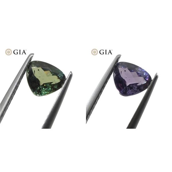 Dazzling 0.79 Ct GIA Certified Natural Alexandrite