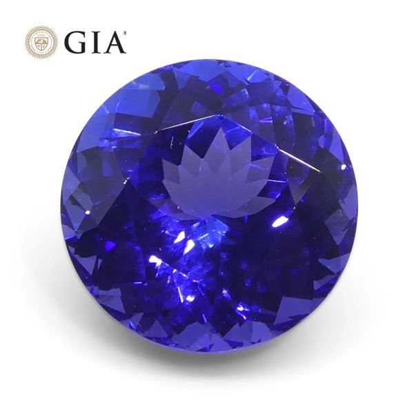 Large 5.52 Ct GIA Certified Natural Tanzanite