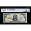 1928 $50 Gold Certificate PCGS 30