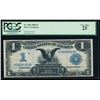 Image 1 : 1899 $1 Black Eagle Silver Certificate PCGS 25