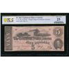 Image 1 : 1862 $5 T-53 Confederate PCGS 25