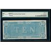 Image 2 : 1864 $10 T-68 Confederate PMG 64EPQ