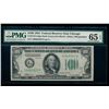 1934 $100 Chicago FRN PMG 65EPQ