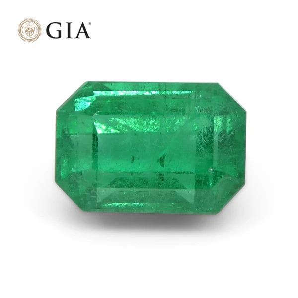 Incredible 1.77 Ct GIA Certified Natural Emerald