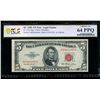 1953 $5 Legal Tender Note PCGS 64PPQ