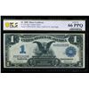 1899 $1 Black Eagle Silver Certificate PCGS 66PPQ