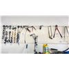 Image 1 : LARGE GROUP OF FITTINGS FOR PRESSURE TESTING RADIATORS, INCLUDING SNAP-ON. 3 HOSE CLAMP REMOVAL