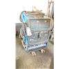 Image 1 : MILLER SYNCROWAVE 200 TIG AND STIG WELDER. INC FOOT PEDAL CONTROL, GAUGES, ROLLING CART. NO BOTTLES