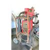 Image 2 : POWCON 200SM WIRE FEED MIG WELDER ON ROLLING CART. NO BOTTLES. SINGLE PHASE