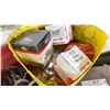 Image 3 : BUCKET OF HOSE CLAMPS AND THERMOSTATS, ETC