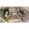 Image 4 : GROUP OF ELECTRIC MOTORS-3 ARE LEESON 1/3HP. 9 PIECES