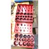 Image 1 : 2 RED TRAYS METRIC O-RING ASSORTMENTS