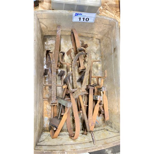 BIN OF SPECIALTY CLAMPS
