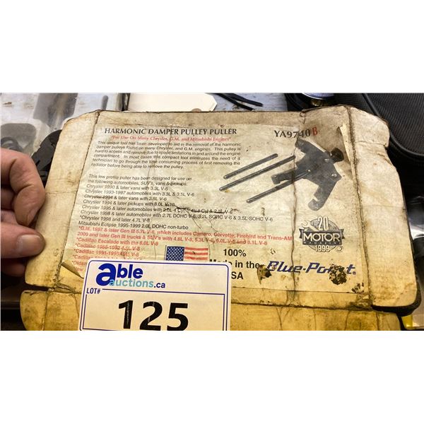 BLUE-POINT HARMONIC DAMPER PULLEY PULLER