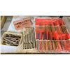Image 1 : GROUP LOT OF CHISELS, PUNCHES AND HOLE PUNCHES, ALAN KEYS