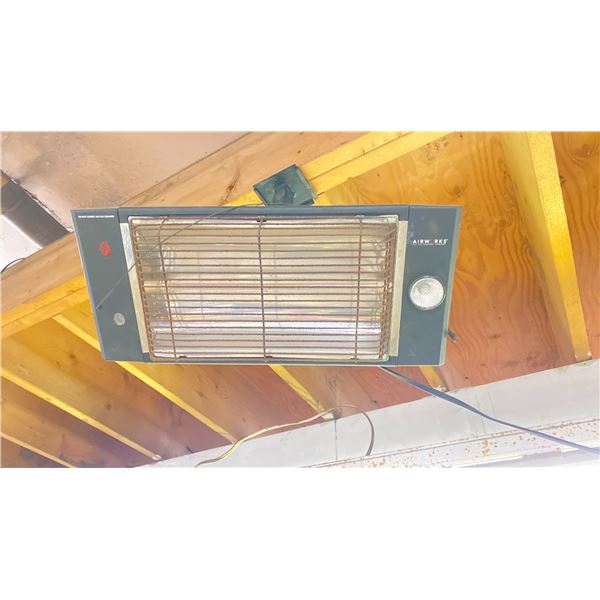 AIRWORKS HEATER-NOT TESTED-MUST BE REMOVED FROM WALL