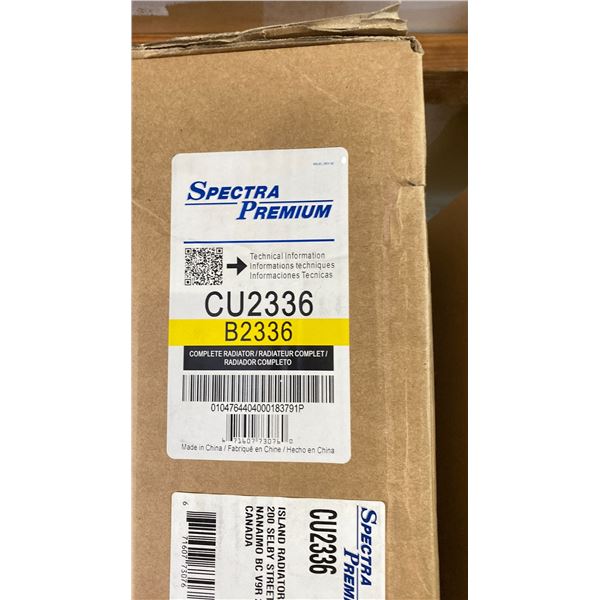 SPECTRA PREMIUM CU2336 JEEP COMPLETE RADIATOR