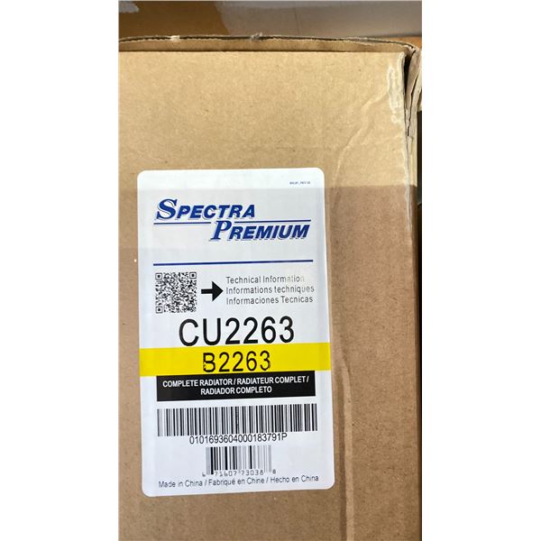 SPECTRA PREMIUM CU2263 JEEP COMPLETE RADIATOR