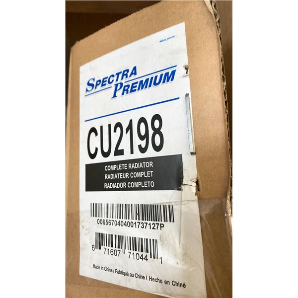 SPECTRA PREMIUM CU2198 COROLLA 98-02 COMPLETE RADIATOR