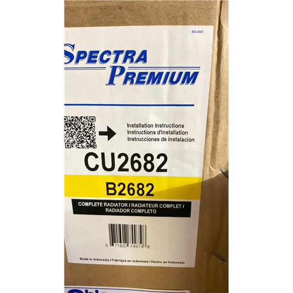 SPECTRA PREMIUM CU2682 TOYOTA COMPLETE RADIATOR