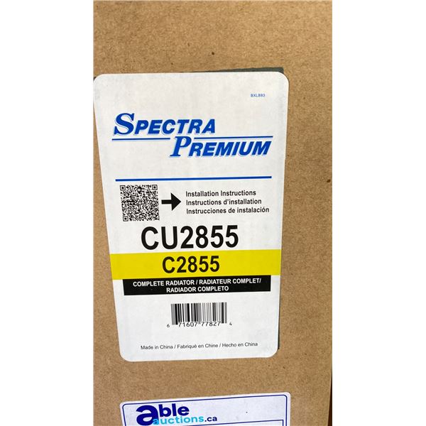 SPECTRA PREMIUM CU2855 CHEV/GMC/HUMMER COMPLETE RADIATOR