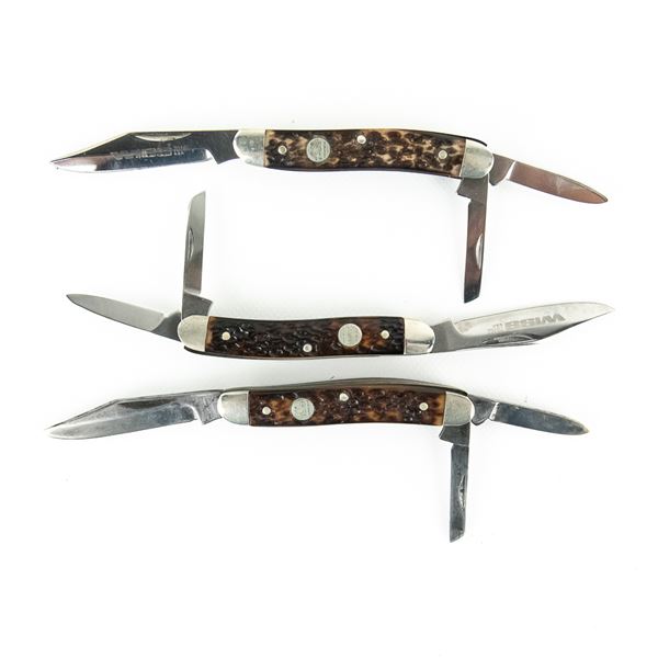 3 Wiss/Boker #70162 Whittler Knives