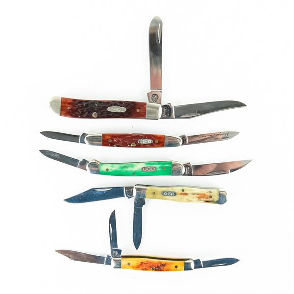 5 Case XX Pocket Knives (2000s)