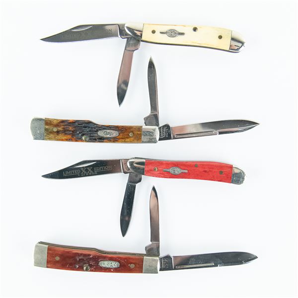 4 Case XX Pocket Knives (2000)