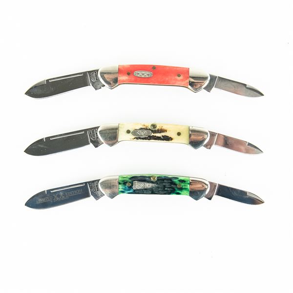 3 Case XX Baby Butterbean Knives (2000s)